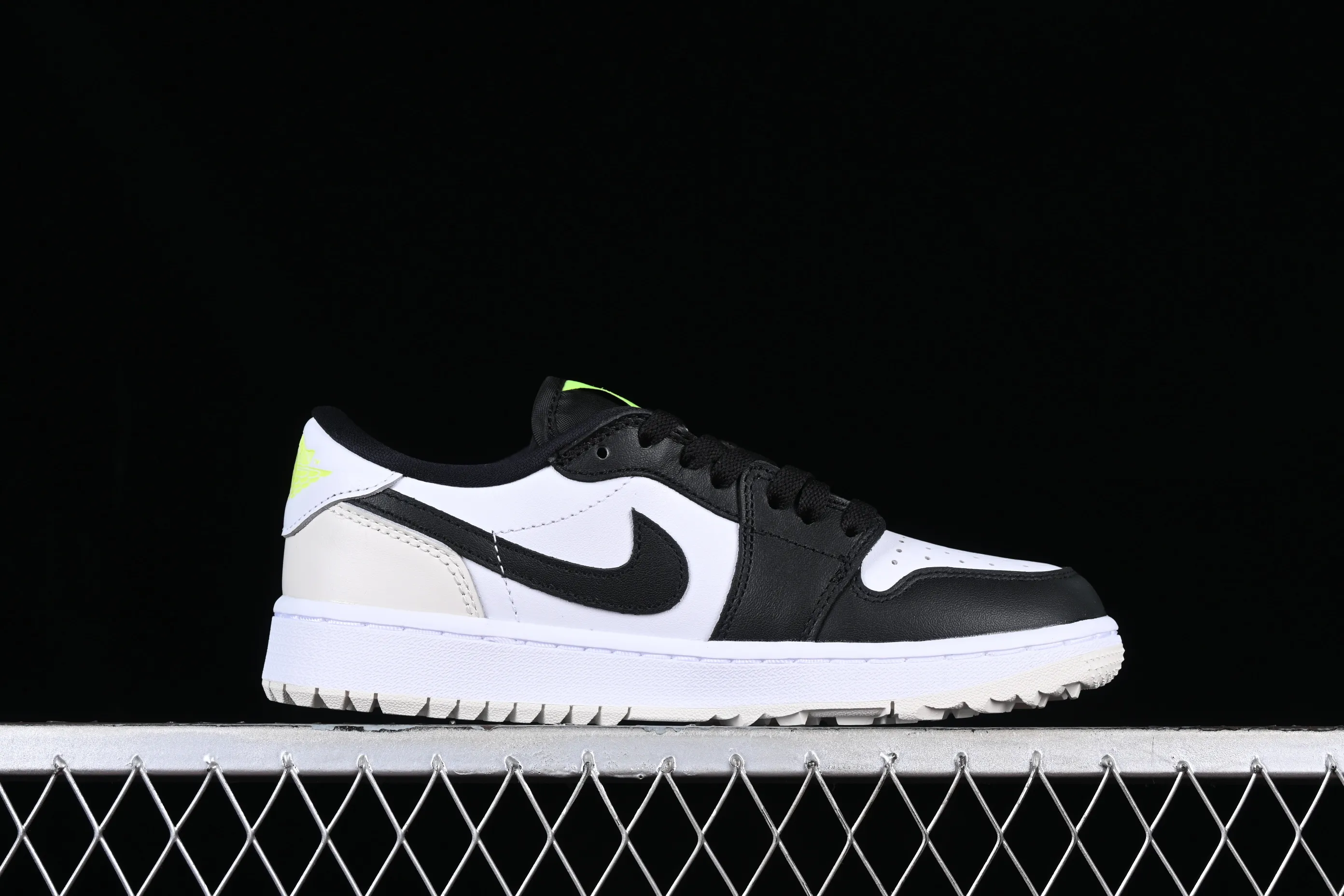 All categories Air Jordan Jordan series basketball shoes Air Jordan 1 Low G version pure original Air Jordan 1 Low Golf AJ1 Joe 1 new golf version white gray DD9315-108